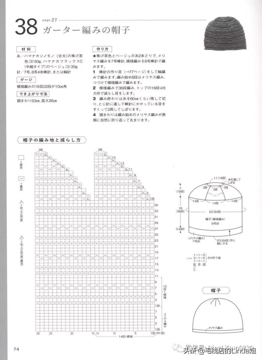 宠物圣诞帽子钩针编织图解,小猫帽子钩针编织图解教程