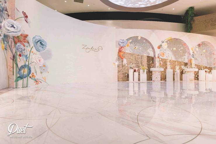 梦幻花园婚礼,温暖浪漫的婚礼