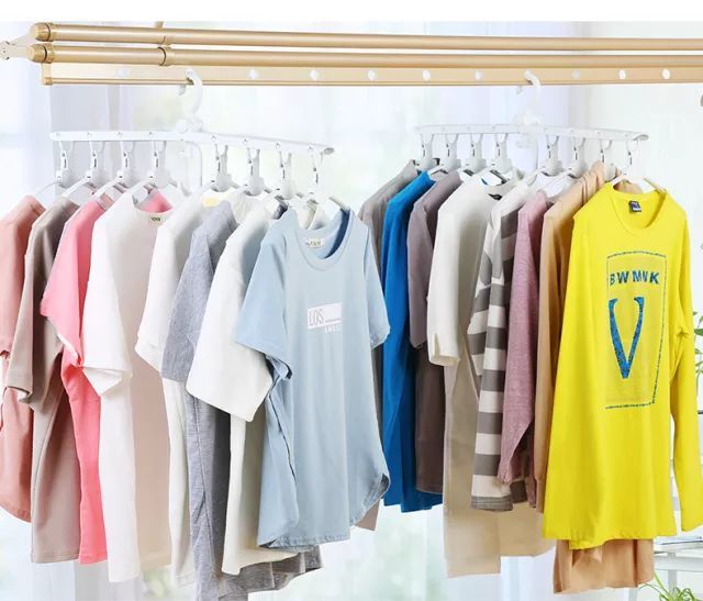 阳台装备晾衣架,不需要阳台也可以晾衣服的衣架