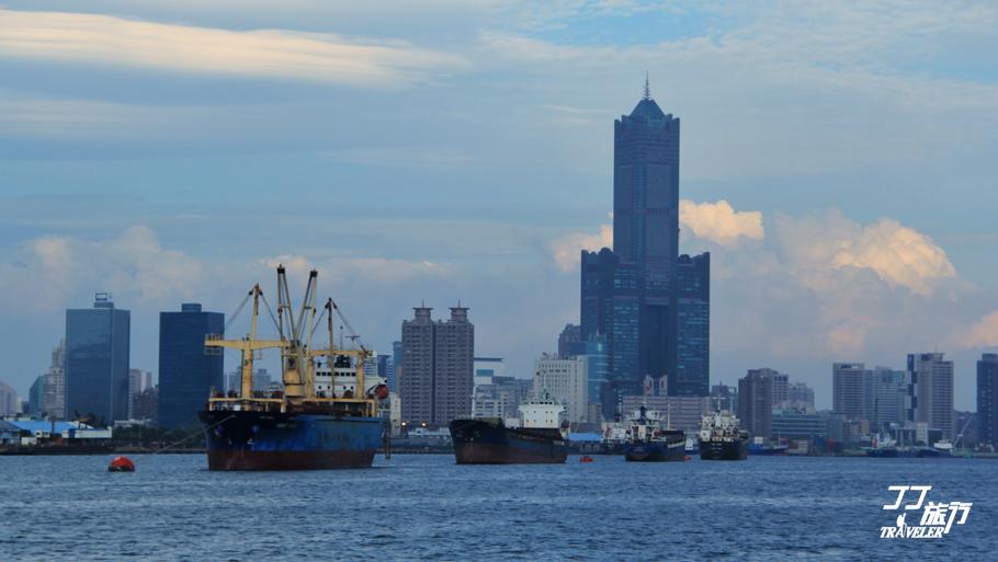 媲美维多利亚港的天然良港高雄港，曾为世界第三大港口