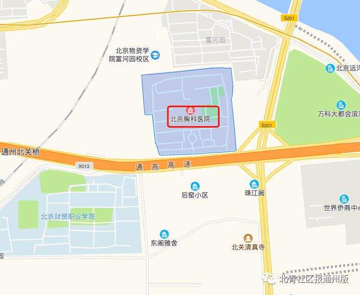 通州区五所医院,北京通州最新的医院