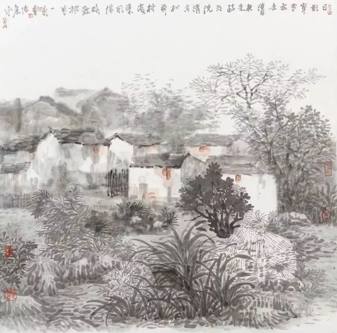 充满诗情画意的山水田园风光,慢慢体味令人陶醉的田园山水韵味