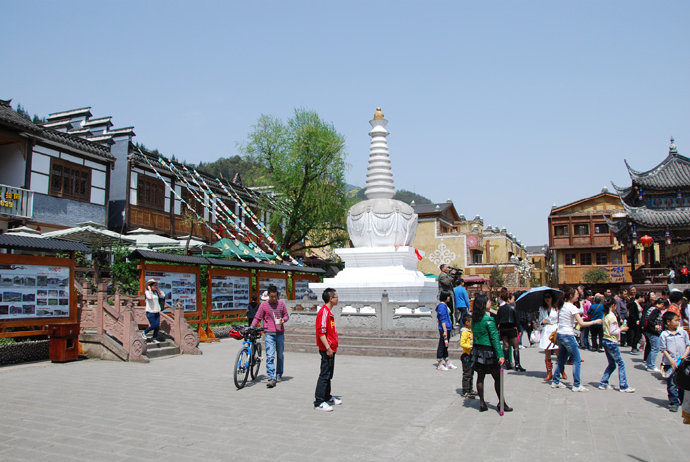 水磨古镇2010,水磨古镇导览图最新