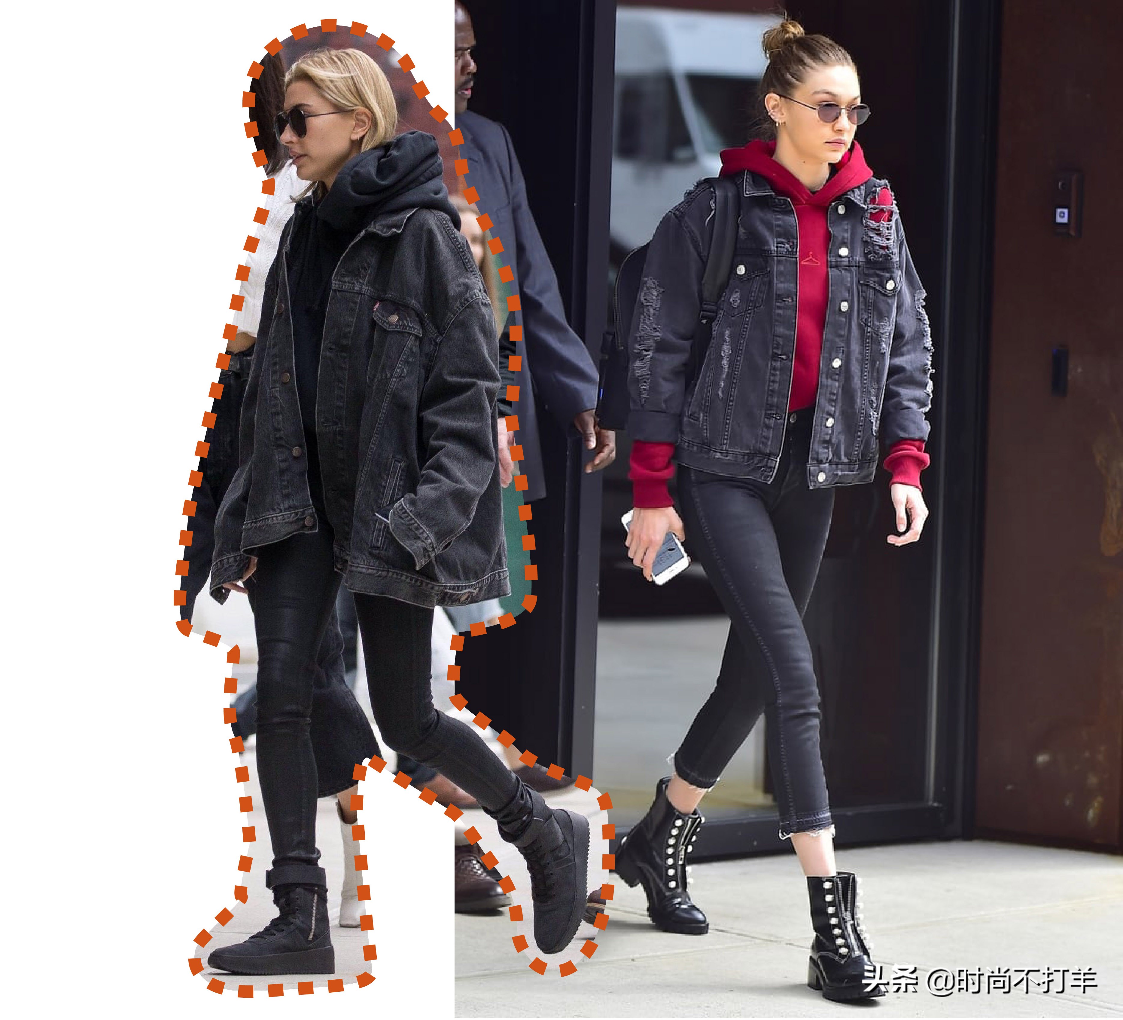 轻薄牛仔夹克外套怎么搭配,牛仔夹克短上衣穿搭