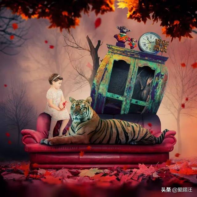 ps后期合成梦幻大场景,ps梦幻后期调色