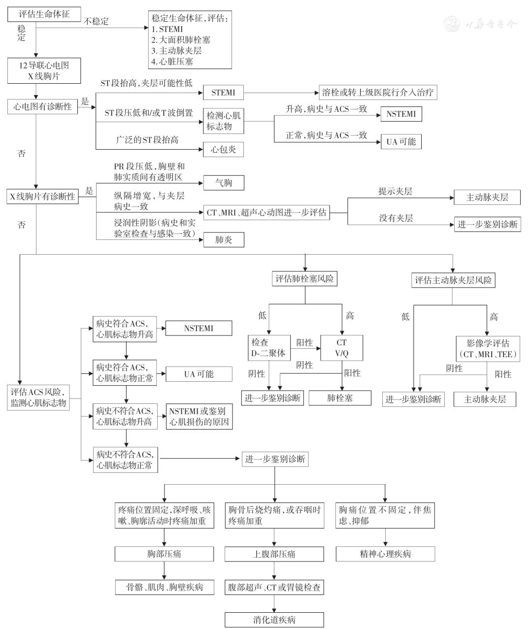 急性胸痛诊疗指南,胸痛指南解读