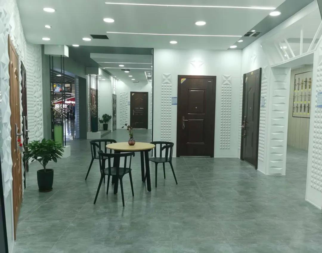 美心元素防盗门展厅,美心防盗门新品