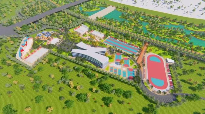 2022全运会场馆分布图,18届全运会