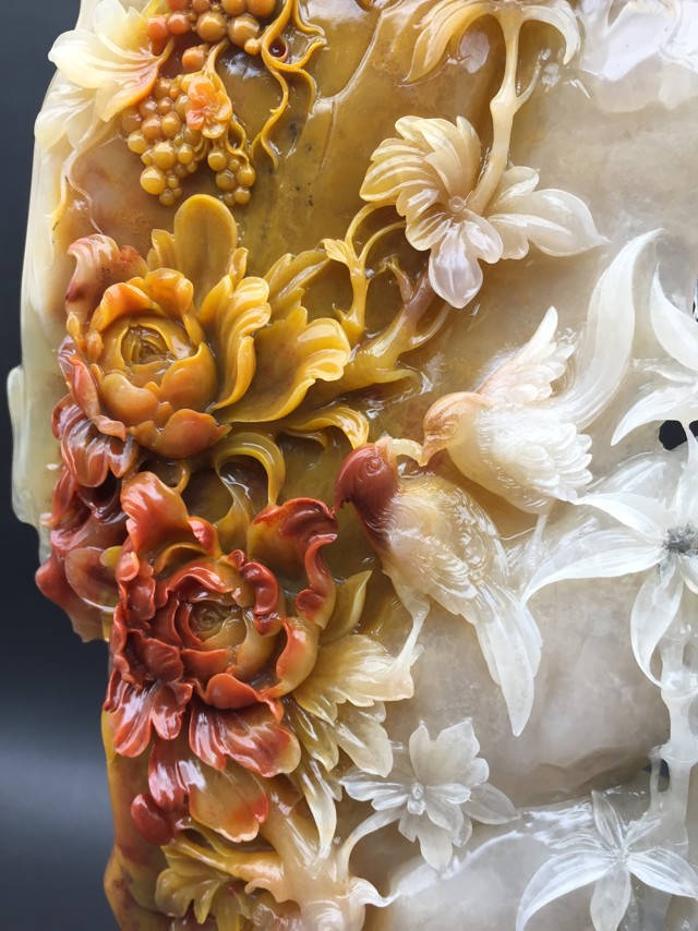 巧雕各种各样的寿山石图片,寿山石雕刻大师石怪