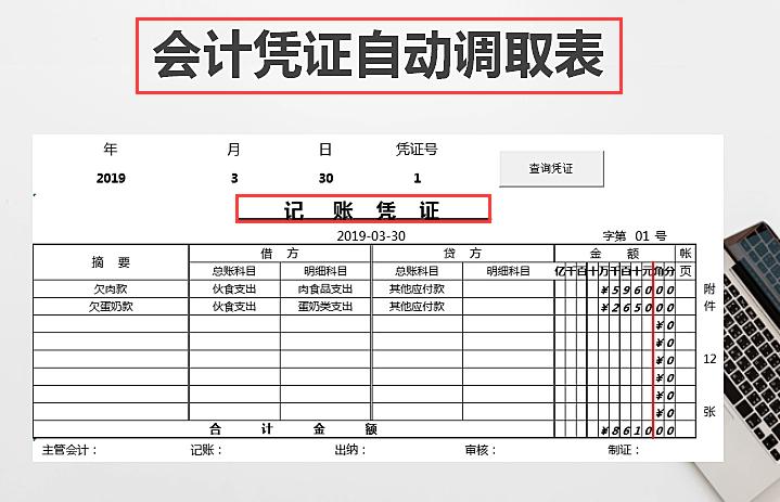 会计凭证模板可打印,会计凭证模板100例