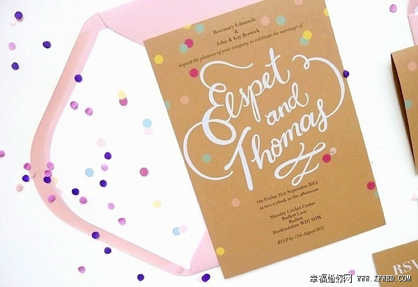 教你制作婚礼,如何制作diy婚礼邀请函