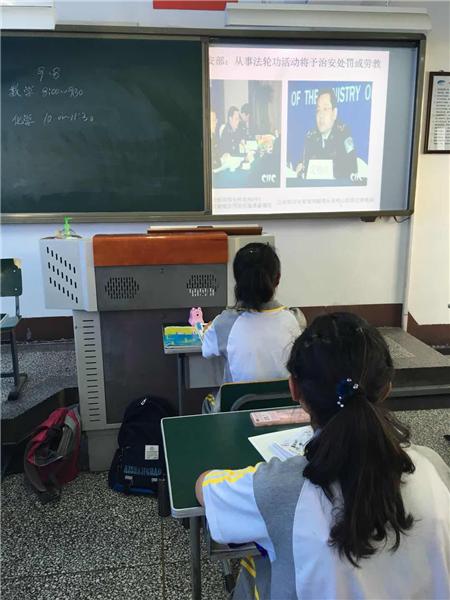 反邪校园宣传活动,深入辖区学校开展反邪宣传