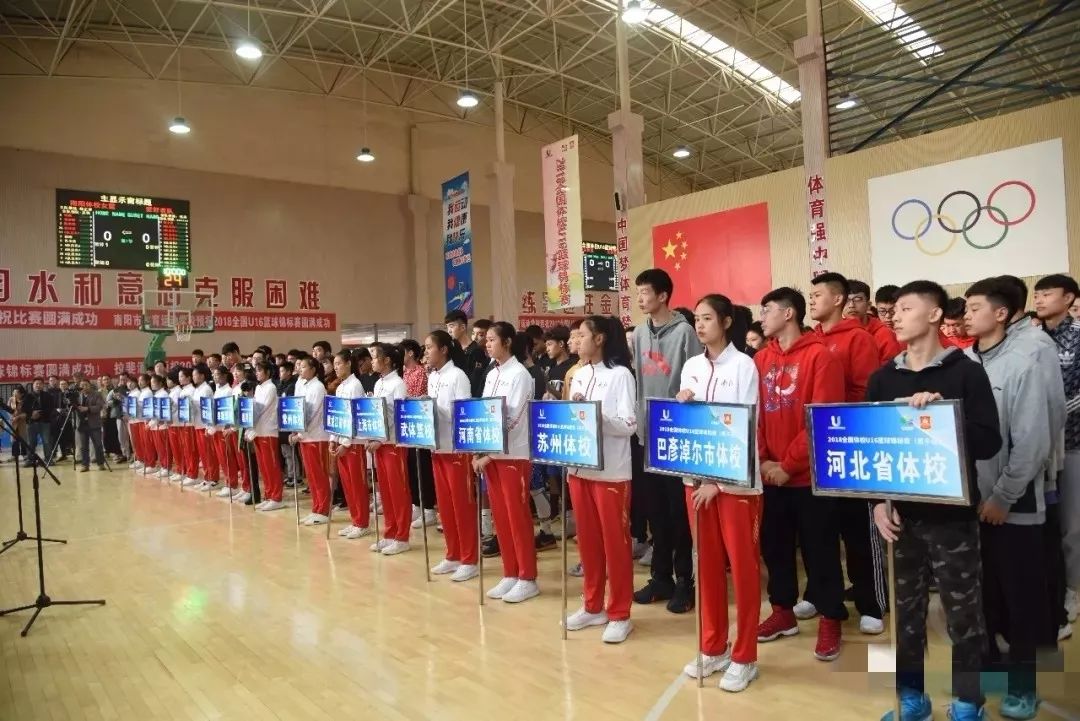 全国体校联合会U16男子组篮球锦标赛在南阳开赛（附竞赛日程）