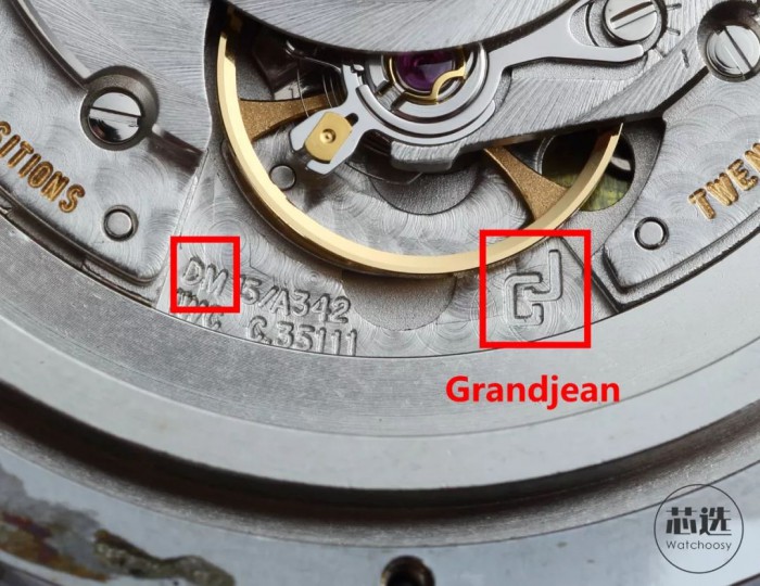 机芯带dm手表好不好,手表机芯刻有dm