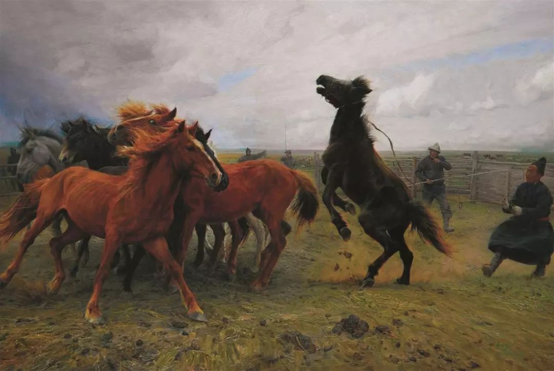 展览|尽我所能·草原牧歌:龙力游绘画艺术作品展