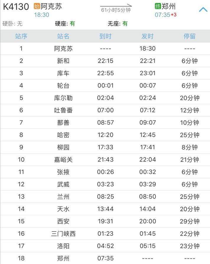 哈密市到郑州火车专列,乘高铁从哈密回乌市最新消息