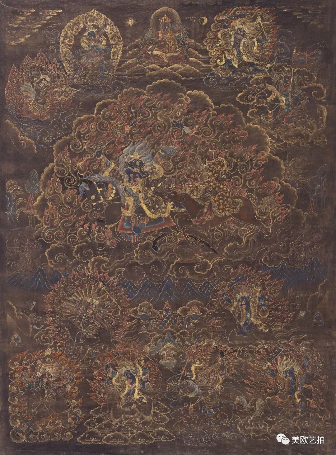 苏富比和佳士得拍卖佛经成交记录,巴黎苏富比拍卖