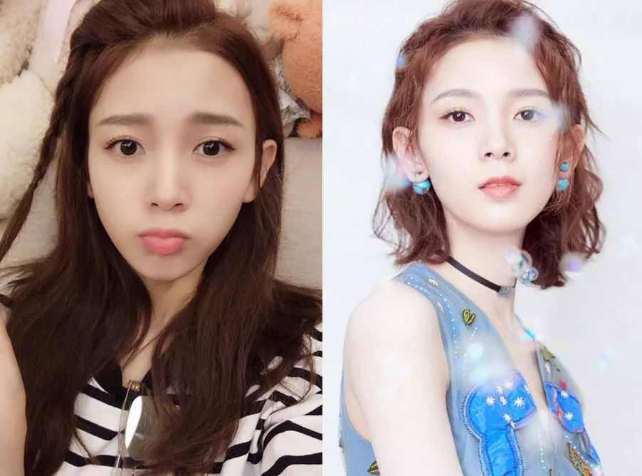 堪比整形的发型,堪比整容发型