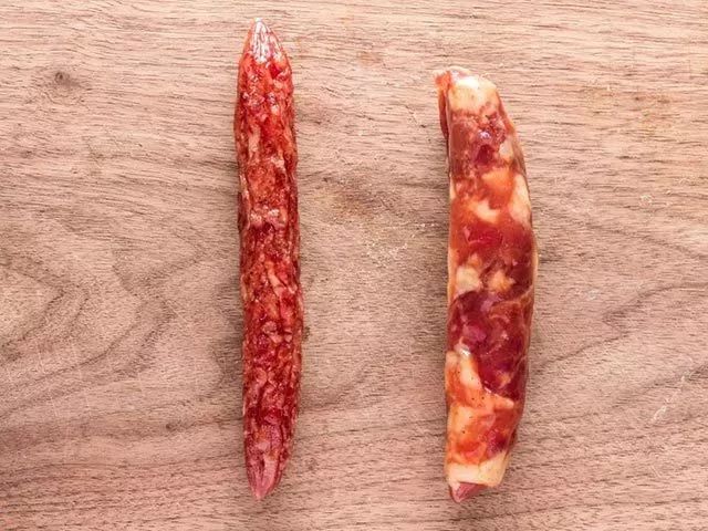 一根广式腊肠50克左右,一根广式腊肠500左右