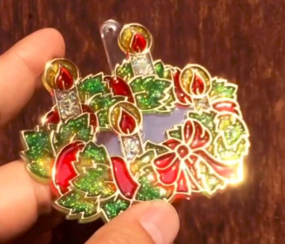 韩国amos水彩笔24色,韩国amos圣诞胶画测评