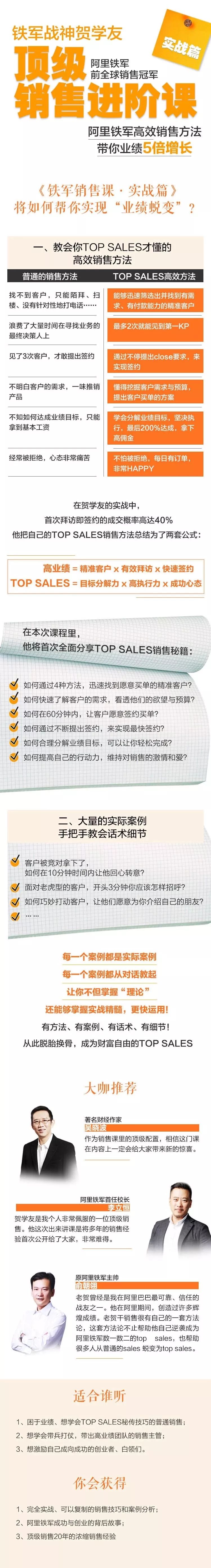 理清销售思维，普通人也能年入百万，揭秘阿里铁军内训秘籍，马云曾靠它打天下……｜线上课堂