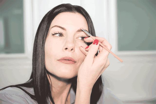 残眉修复,残眉画眉