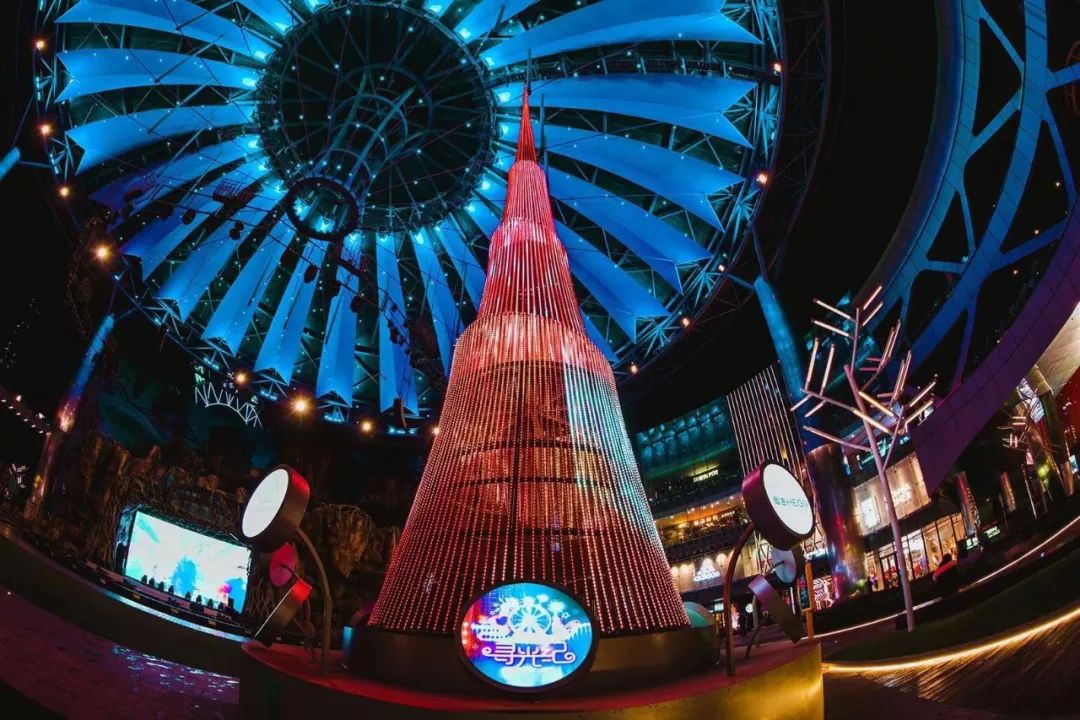 55万㎡灯光秀！全城一起蹦到2019！太嗨了！