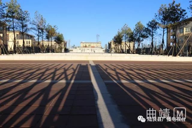 陆良一中景色照片,陆良一中校园风景