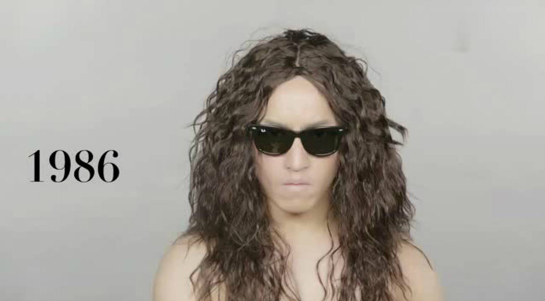 100年间中国男人发型变化原视频,男士发型变化