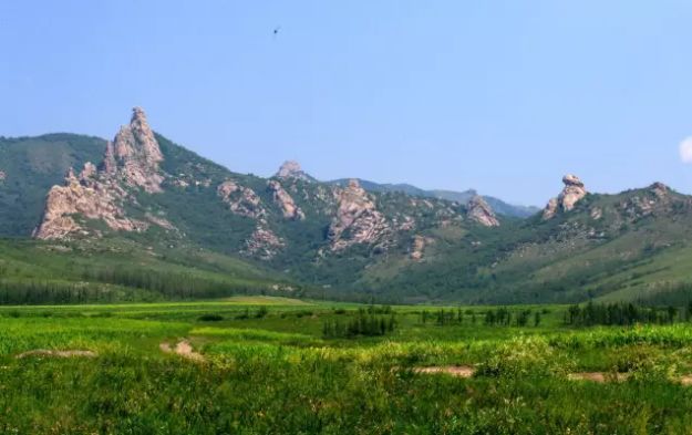 巴林左旗城市全景,巴林左旗市