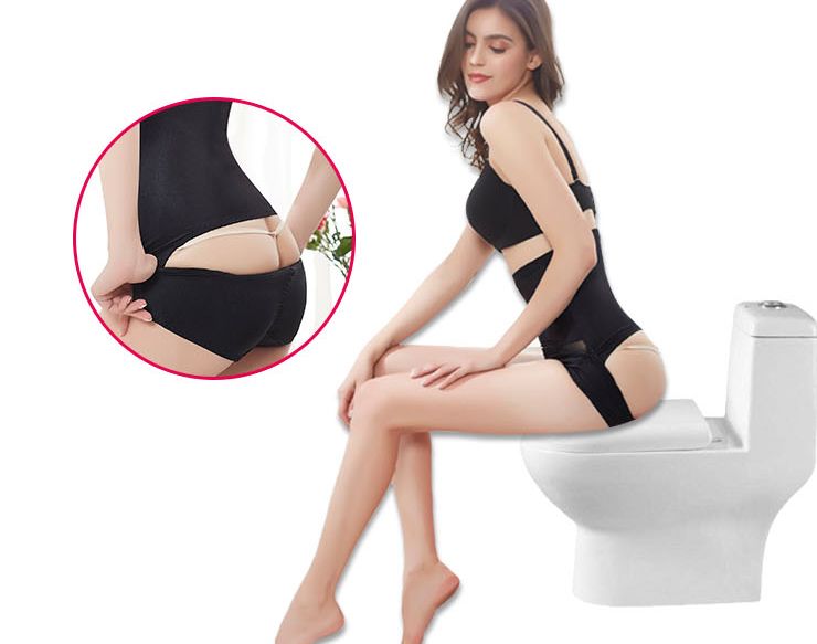 胖姑娘逆袭成模特身材？日本收腹裤，1秒隐藏大肚腩，显瘦20斤