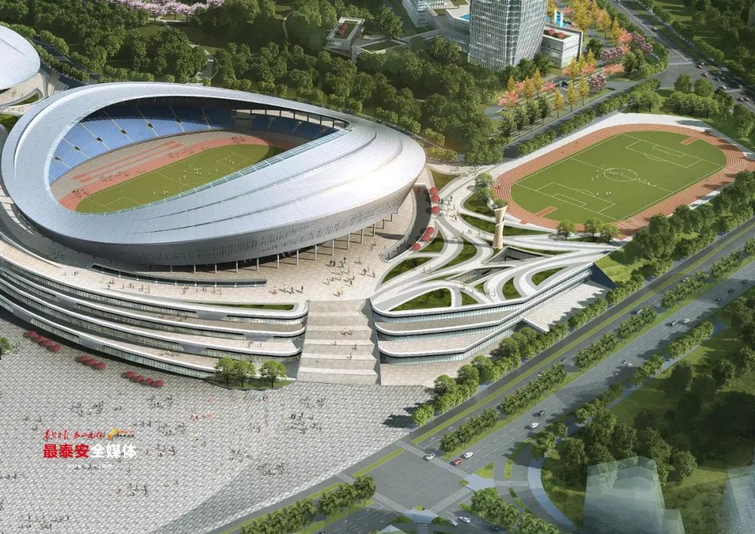 *安泰**今年首宗体育用地挂牌出让！官方回应：为新体育中心“一场三馆”位置，未来这里长这样！