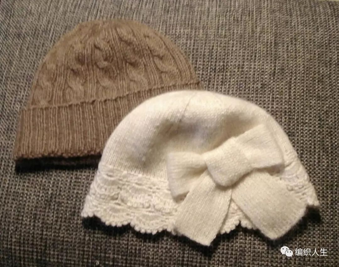 蝴蝶结花帽的编织教程,蝴蝶结花编织全教程