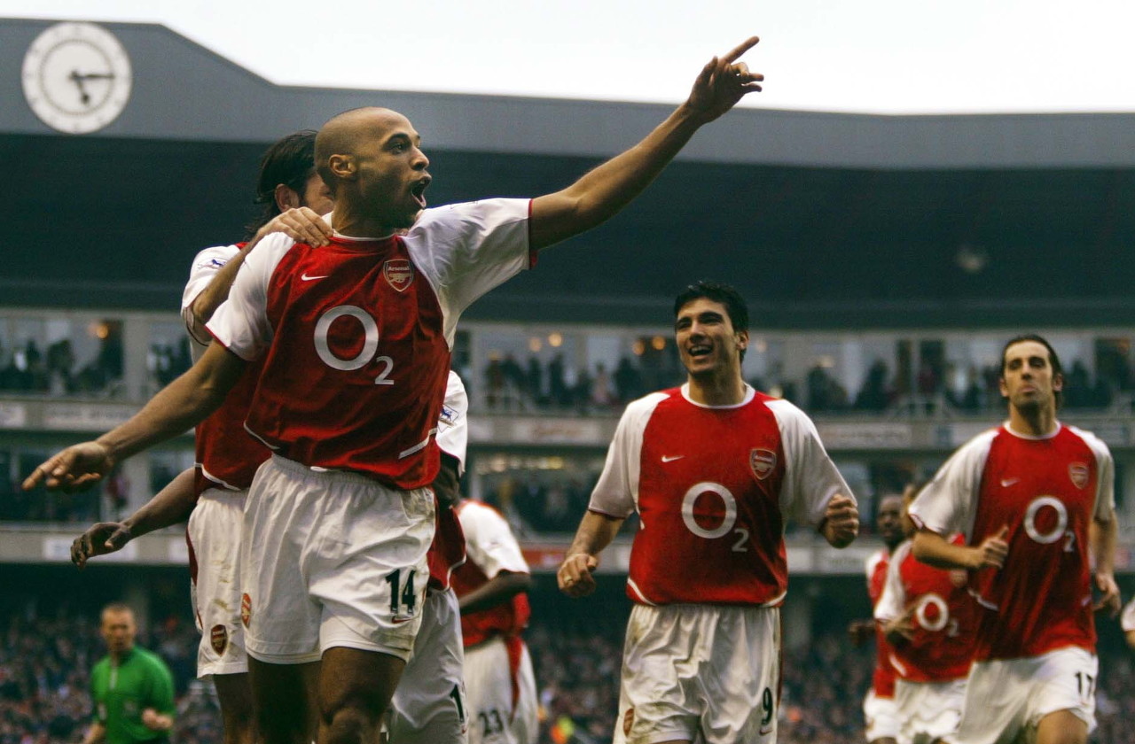 阿森纳曼联十大经典战亨利,来自阿森纳的传奇球星亨利