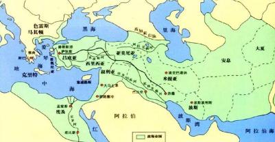 波斯帝国崛起历史,古代的波斯帝国有多大