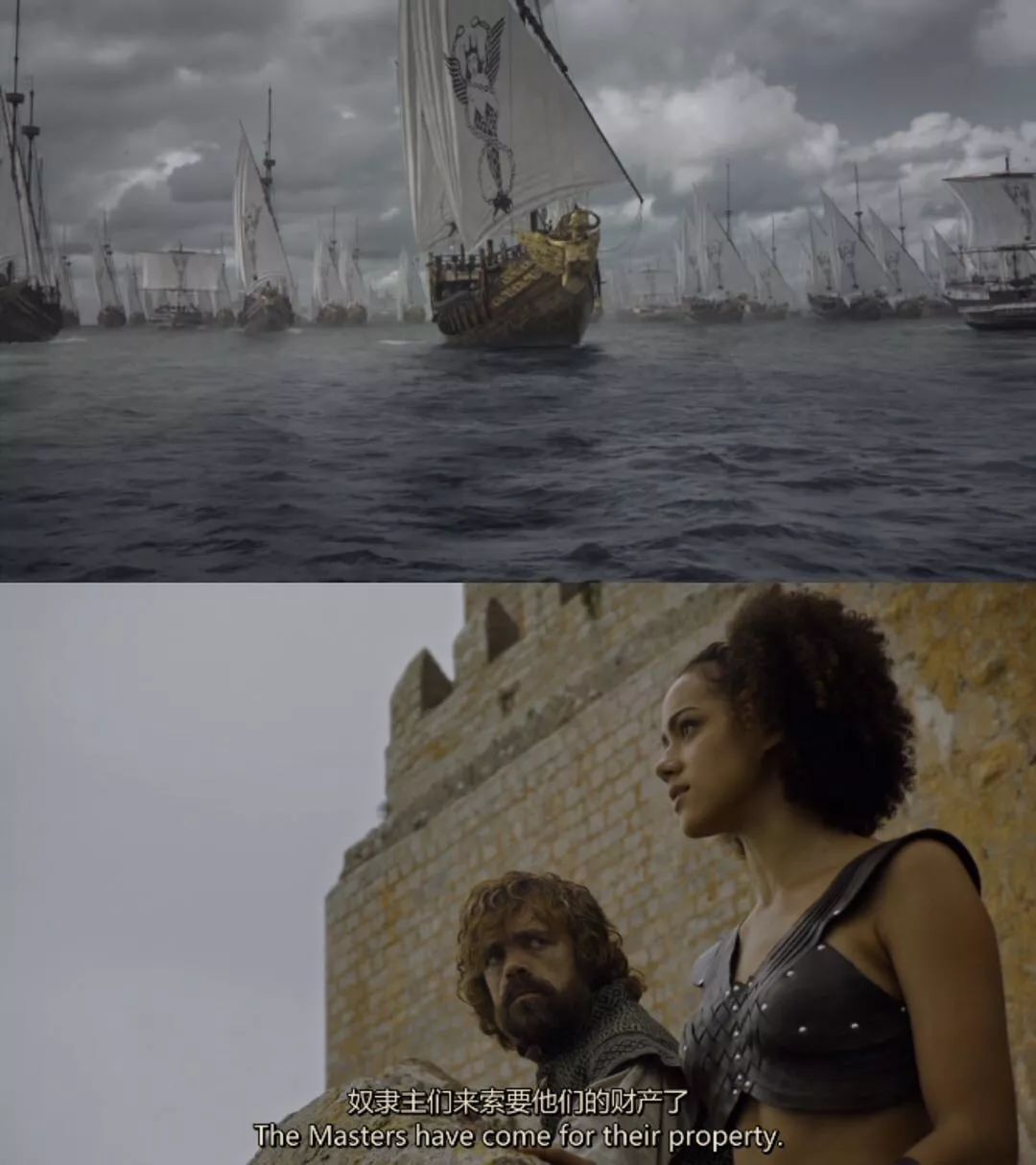 师生*恋虐**二丫断奶,河间发糖詹美相逢|《权力的游戏》回顾之旅:S06E08