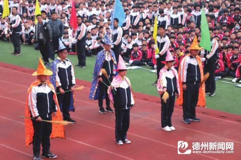 今年齐河五中运动会开幕式第一天,齐河五中运动会直播