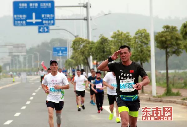 福安市赛岐马拉松,一路跑步一路美景