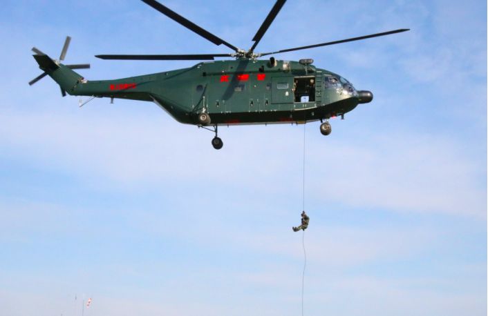 武警山鹰突击队军事演习,武警特战小队战术训练