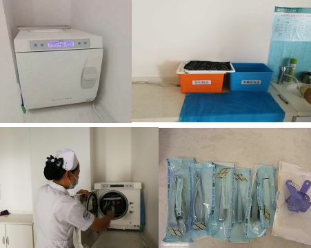 牙缺口长了一块硬东西,牙颈部有折裂线