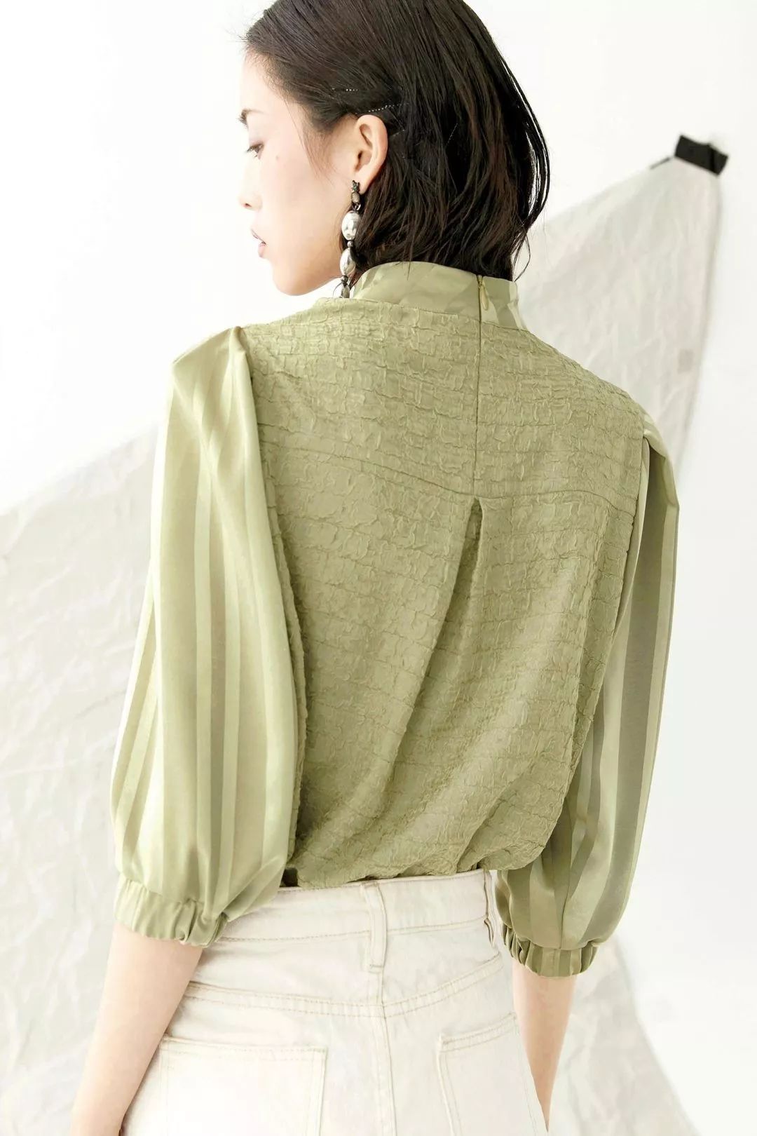 法式复古泡泡袖推荐,法式轻奢高级感泡泡袖