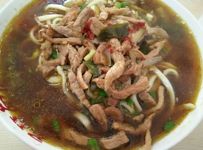 滁州最好吃的大肉面,安徽滁州什么面好吃