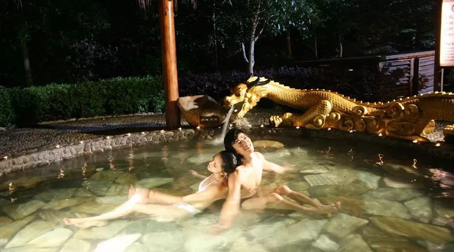 天沐温泉9.9元,夜泡温泉成人门票