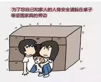 地震防震知识,地震来了怎么办科普