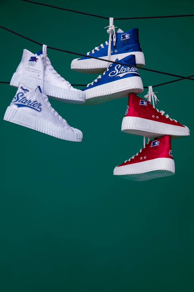 starter鞋春季,starter新款潮流鞋白金色