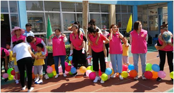 巾帼文明艺术团庆六一活动集锦,姐妹们庆六一活动