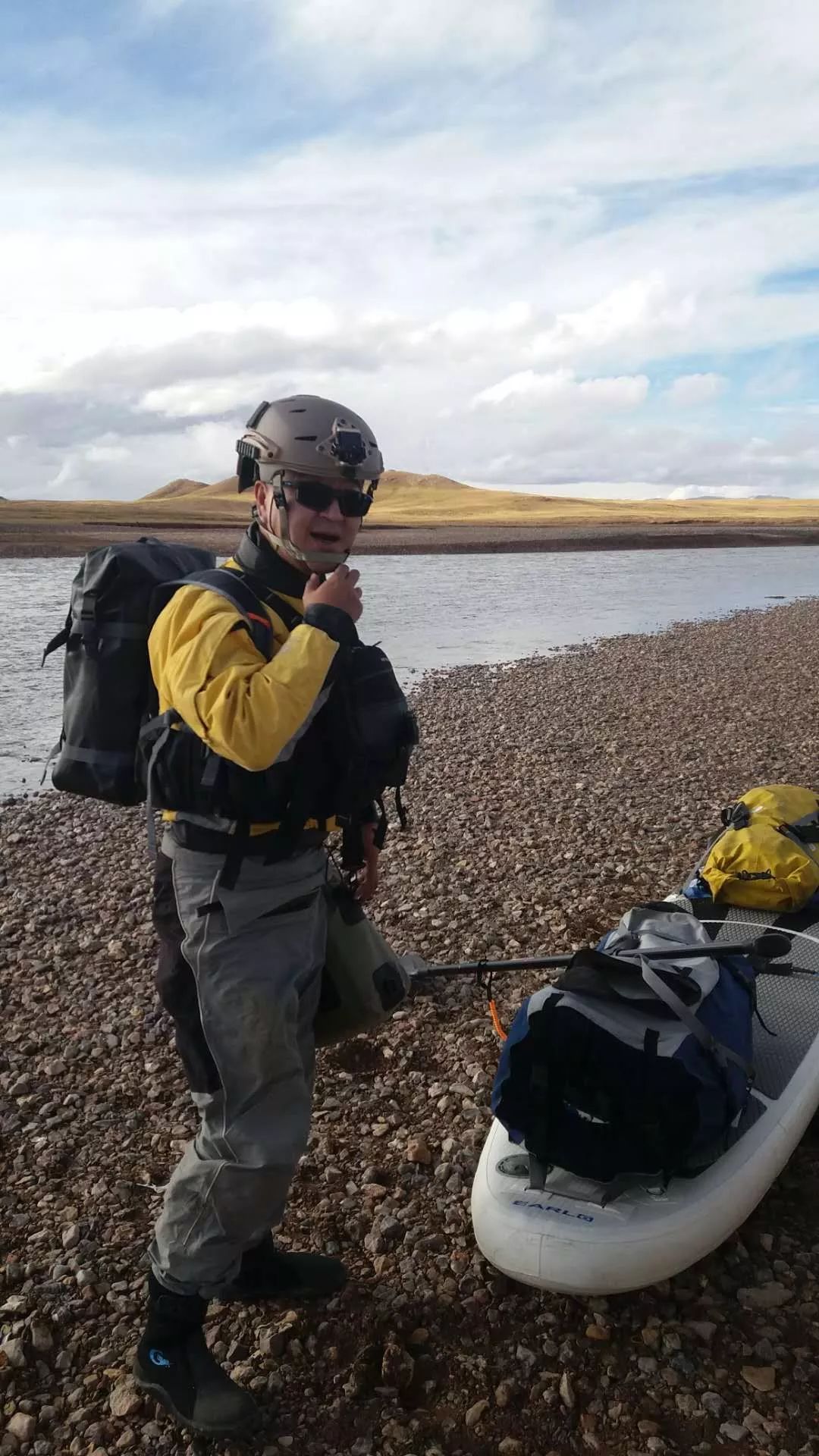 冬季无后援,他用桨板独漂八百里通天河