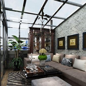 三浦友和豪宅的室内景