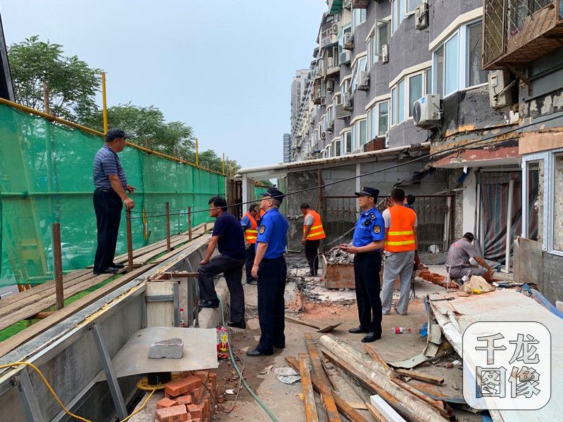 北京市拆除违建新成果,北京海淀上地拆除违建