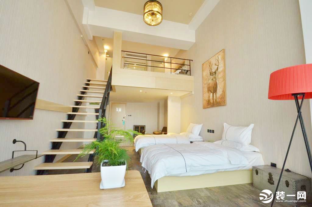 20-30平loft装修效果图,60平米层高4.5米loft装修效果图